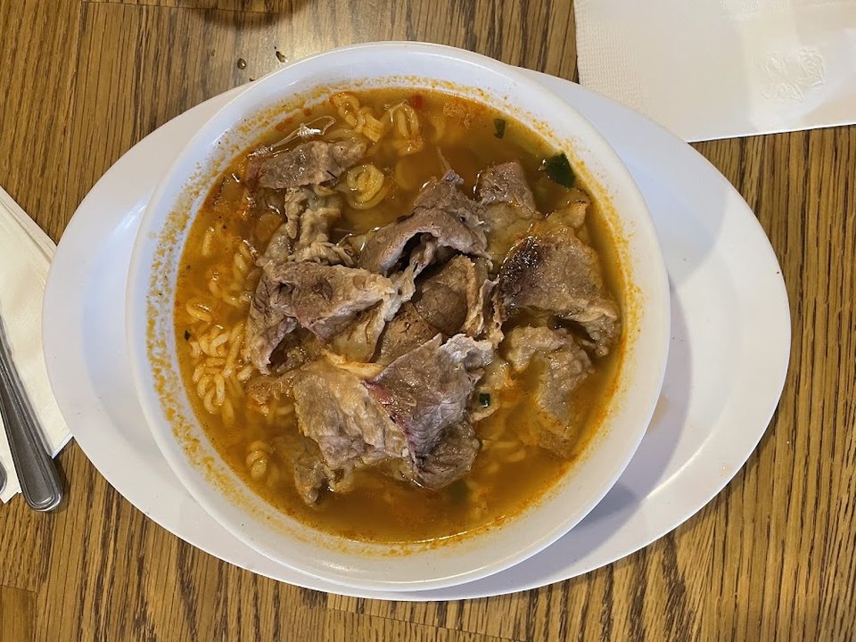 Spicy Noodle Soup